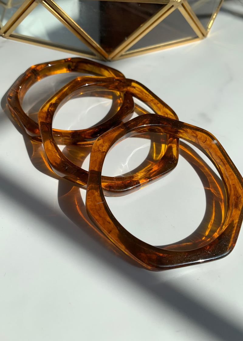 "Down To Earth" Resin Bangles