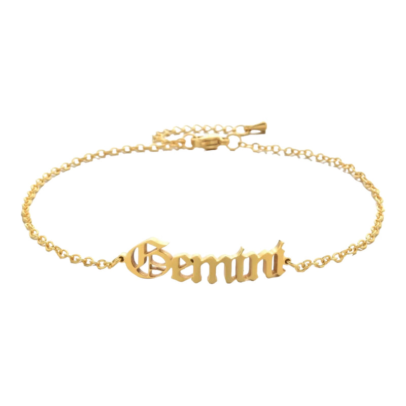 What\'s Your Sign Anklet English) (Old