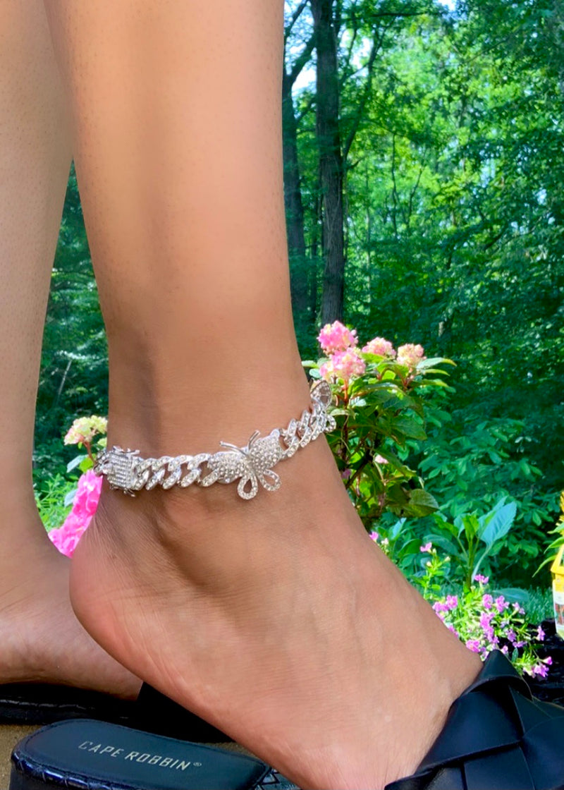 Beautiful Butterfly Anklet