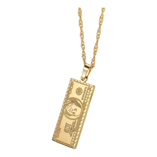 "All About the Benjamins" Charm Necklace